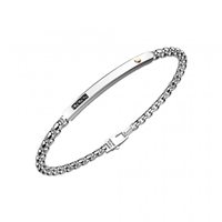 Bracciale Zancan Uomo Hi Teck in Acciaio Spinello EHB178 - EHB178
